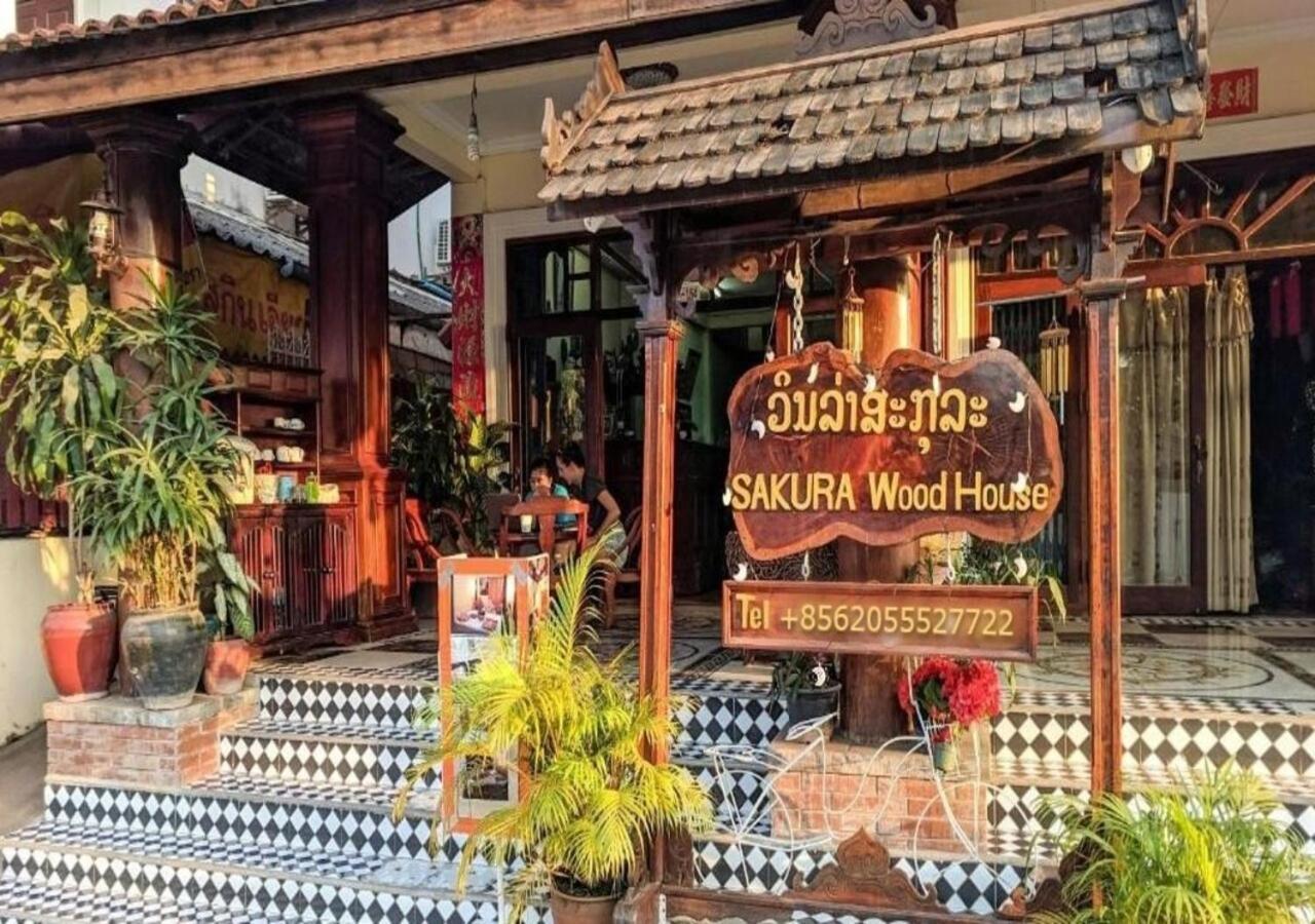 Sakura Wood House Hotell Luang Prabang Eksteriør bilde